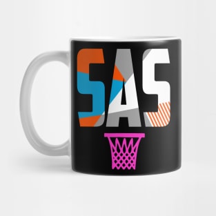 Throwback San Antonio Basketball Mug